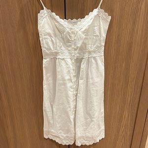 Burberry eyelet dress
